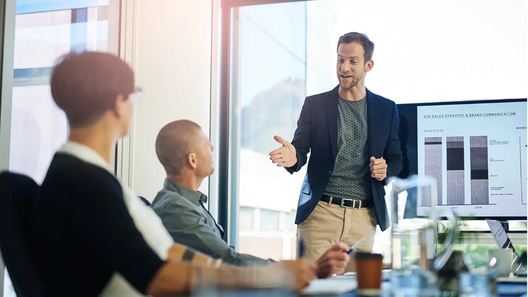 how to build a sales pitch for B2B